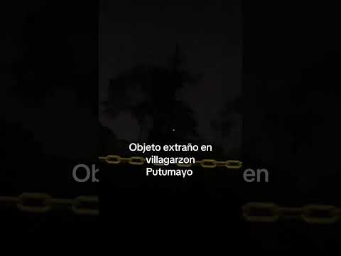 Objeto extraño en villagarzon Putumayo