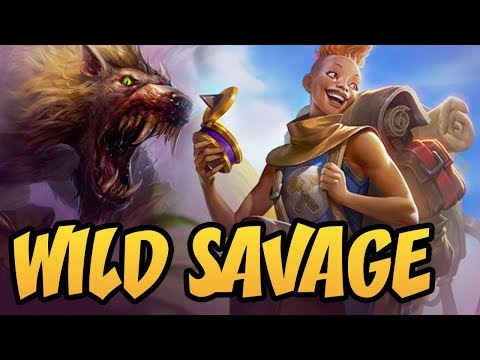 Wild Savage | Descent of Dragons | Hearthstone