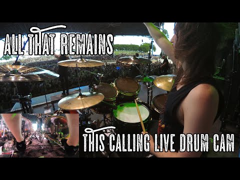 Mike Caputo - All That Remains - This Calling (Live Drum Cam)