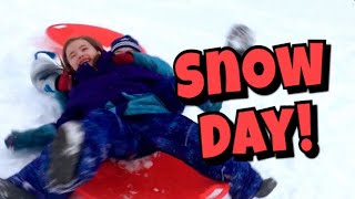 preview picture of video 'Snow Day Sledding 2018'