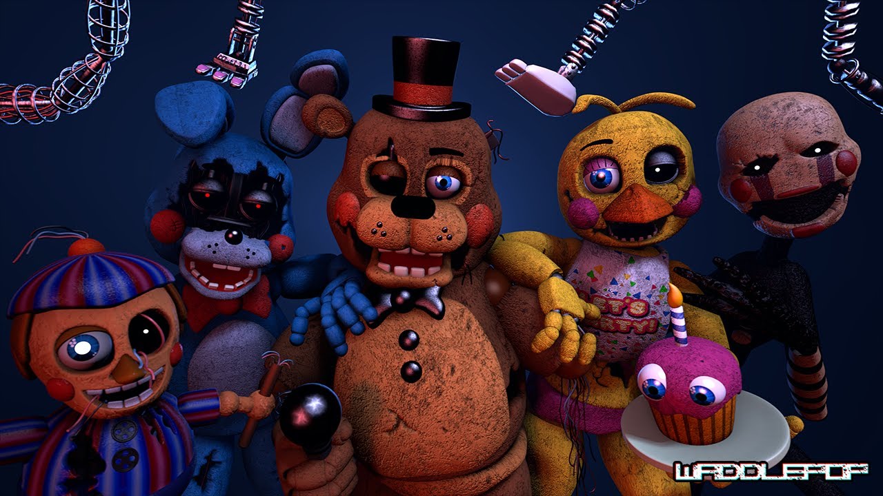 Withered Toy Generations | FNaF Speedart (SFM)