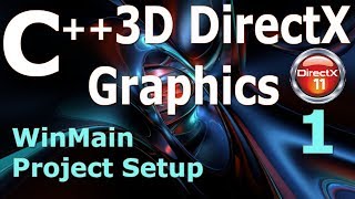 C++ 3D DirectX Tutorial WinMain 1