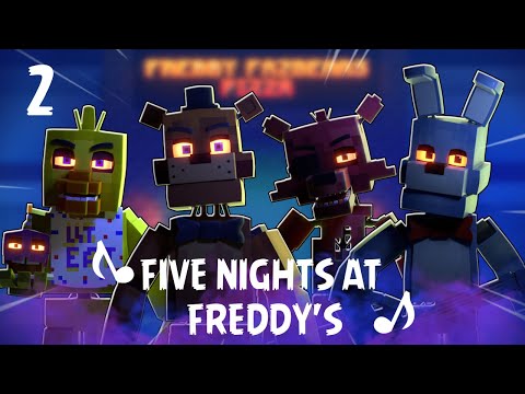 "Five Nights At Freddy's 1 Song" Minecraft FNAF Animation Music Video ( Cover by @APAngryPiggy  )