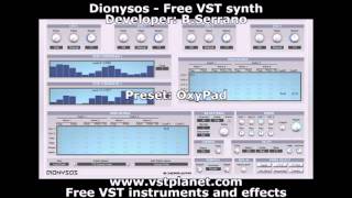 Video thumbnail for Dionysos - Free VST synth - vstplanet.com by Plugins Collection