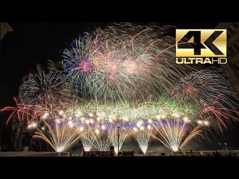 ⁽⁴ᴷ⁾ Int. Fireworks Festival Knokke-Heist 2019: Bolshoy Prazdnik -  Russia \ Rusland Vuurwerk