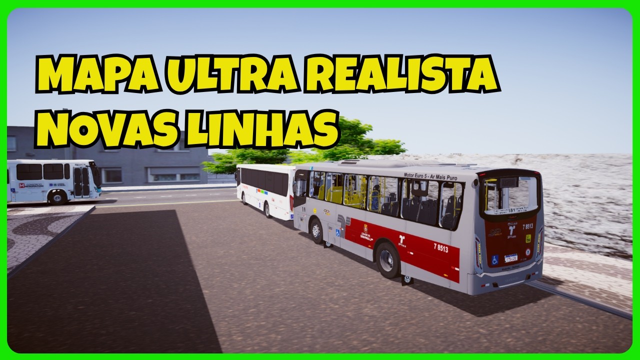 🟢Proton Bus Simulator | Mapa Cidade Popular V3.0 | Linha 1500 | Mods | PBS