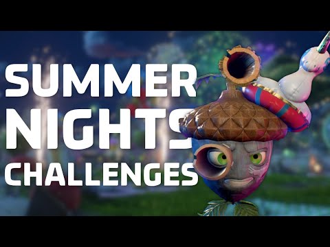 Completing the Acorn and Oak Summer Nights challenges in Battle for Neighborville! Healing Oak!