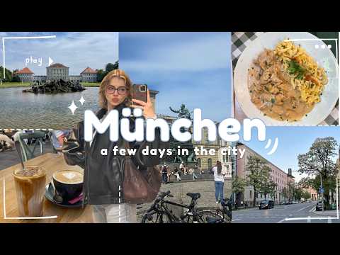 Tage in München 🧚‍♂️ Restaurants, Shoppen & die stadt  erkunden 💌💛