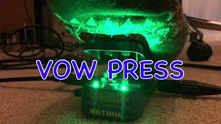 Video thumbnail for 【Gear Demo】VOW PRESS HOTONE by ROCKN MUSIC