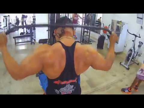 ESMAGANDO DORSAL E TRAPEZIO ) COM JUNIOR )* FT WELLITON }