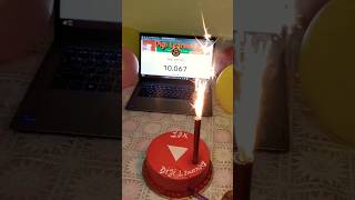 Celebrating my 10k subscribers🎉 #celebration #happiness #feedshorts