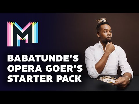 Babatunde's (a.k.a HipHopera Guy) Best Operas for Beginners | Marquee TV
