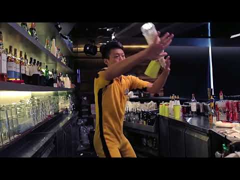 The Bruce Lee of Bartending   Luxology Beverage