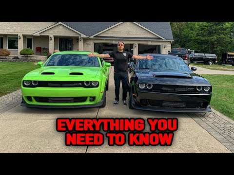 HELLCAT REDEYE VS DODGE DEMON