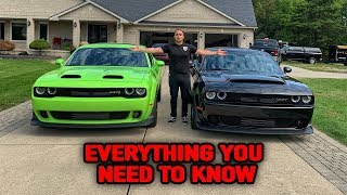 HELLCAT REDEYE VS DODGE DEMON