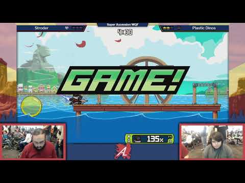 Super Ascension Rivals Winners Quarter Finals - Heat|Plastic Dinos (Clairen) vs Stroder (Ranno)
