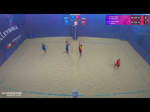 21:00 D. Rastrosta / M. Motuznyi - D. Vakulenko / I. Ivanov 31.08.2022 | Winners Beach Volleyball