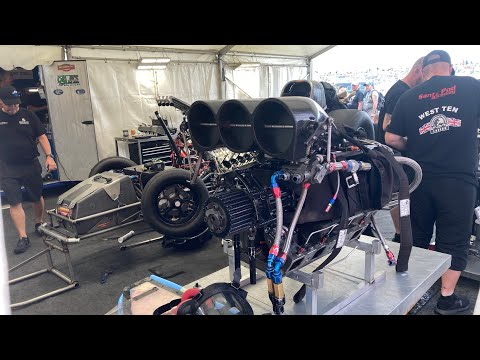 Drag Racing FIM Euro Finals Santa Pod