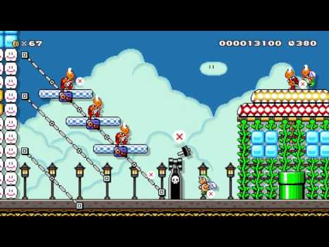 Koopa City by Broken... - Super Mario Maker - No Commentary 1AB 1AC