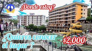 preview picture of video 'vlog 2 | ¡Aguas termales| vacaciones con poco DINERO! $2,000 | balneario Amajac | joseph ponce'