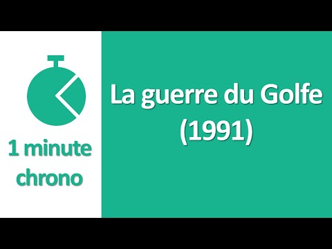 [HGGSP terminale] La Guerre du Golfe (1990-1991)