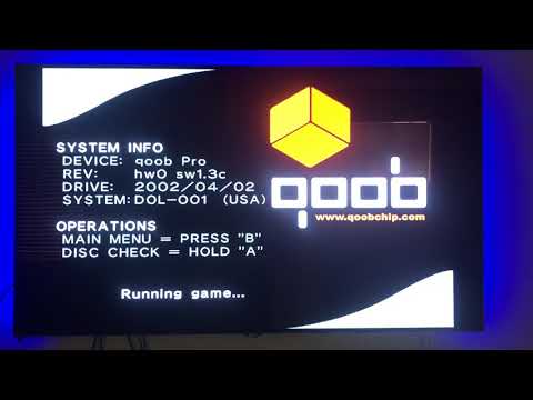 Nintendo GameCube Qoob Pro + GCDUAL HDMI