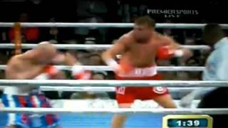 Lucian Bute - Jesse Brinkley   Box game Round 3