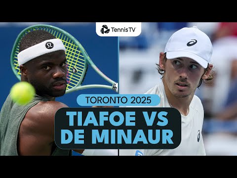 Thrilling Frances Tiafoe vs Alex de Minaur  | Toronto 2025 Highlights