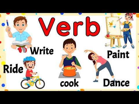 Verb for class 1 | verb definition | verb in english grammar | action words | Verb | #verbs | #verb