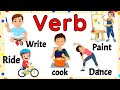 Verb For Class 1 Verb Definition Verb In English Grammar Action Words Verb Verbs Verb