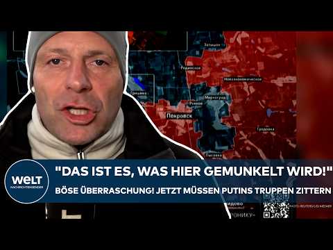 UKRAINE-KRIEG: "Das wäre eine Hiobsbotschaft!" Russen-Kessel von Pokrowsk! So ist die aktuelle Lage!