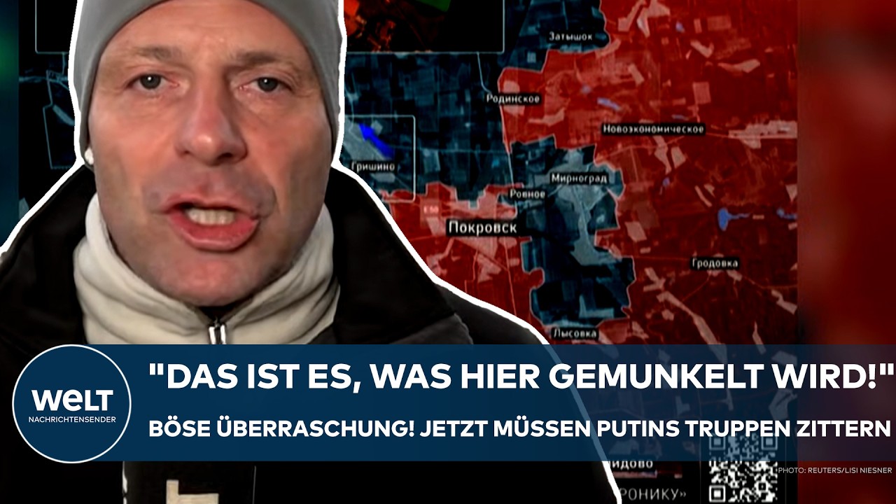 UKRAINE-KRIEG: "Das wäre eine Hiobsbotschaft!" Russen-Kessel von Pokrowsk! So ist die aktuelle Lage!