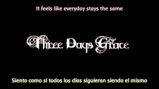 Three days grace  - Over and over (Ingles_Español)