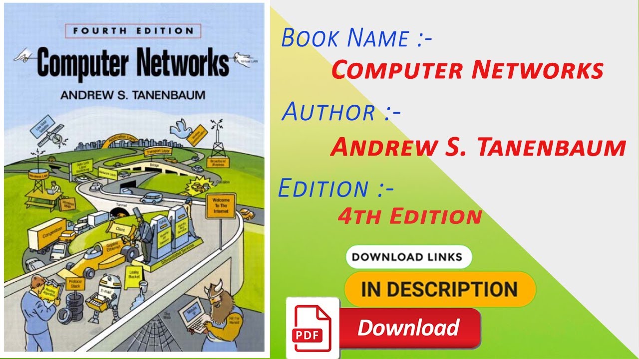 Computer Networks by  Andrew S. Tannenbaum Pdf book download #HkgBooks