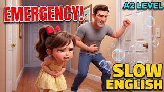   One Bathroom Mistake Taught Me a Big Lesson! | English Listening Practice for Beginners (A2)