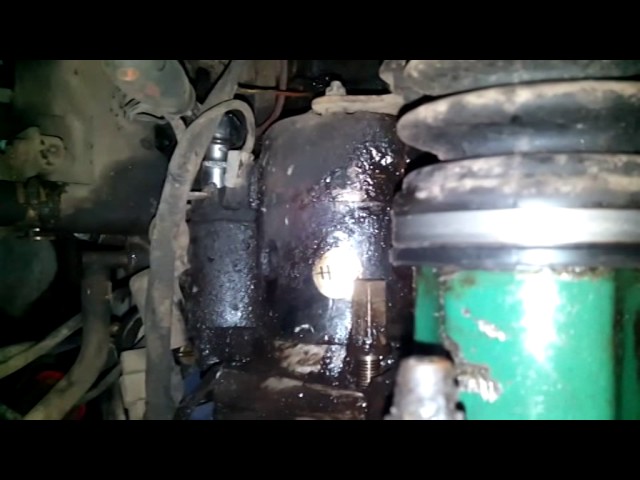 Как Снять Стартер Мазда 323