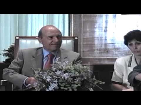Kryeministri Simitis në Tiranë ( 24 Gusht 1999)