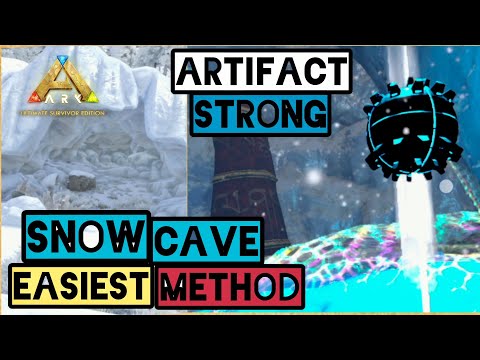 How to Get the Artifact of the Strong Snow Cave Ark Mobile | Ark : Ultimate Mobile Edition
