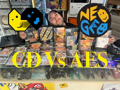 Neo Geo CD vs AES 🔥 ¡Juegos, curiosidades y diferencias en Retro Game Valencia!