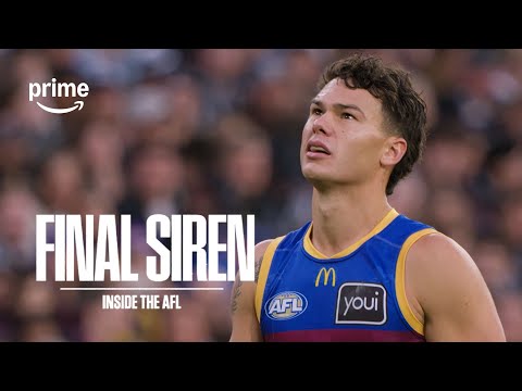 Final Siren: Inside the AFL | Official Trailer | Prime Video