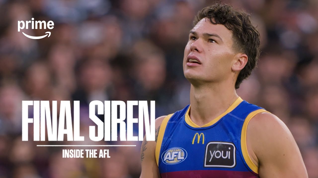 Final Siren: Inside the AFL | Official Trailer | Prime Video