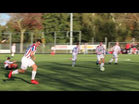 (B) ASC Nieuwland jo17-1 vs Hoogland jo17-2 op 27-10-2018