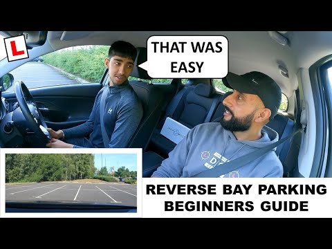 How To Reverse Bay Park | 2022 UK Driving Test Manoeuvres (Lesson 8 - Raajan's Driving Journey)