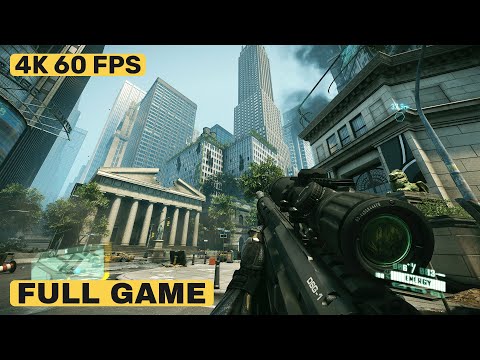 Crysis 2 Remastered — Full Game Walkthrough (Max Graphics, 4K, 60 FPS)
