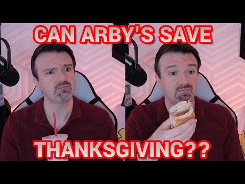 Can Arby's SAVE Thanksgiving?? DSP Tries It Ep. 243 - Arby's Fried Turkey Gobbler & Apple Pie Shake