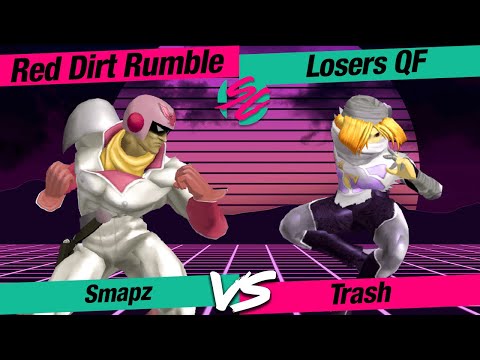 Red Dirt Rumble: Losers QF - Trash (Sheik) VS Smapz (Captain Falcon)