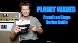 Video thumbnail for D'addario / Planet Waves American Stage Cable Review by patdavidmusic