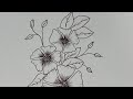 Step By Step Periwinkle Flower Tutorial Sketchy Veil Art
