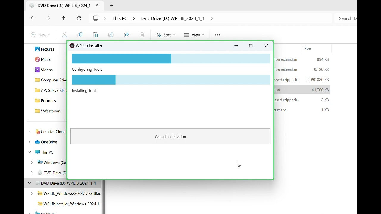 Problems installing WPILib 2024 Programming Chief Delphi