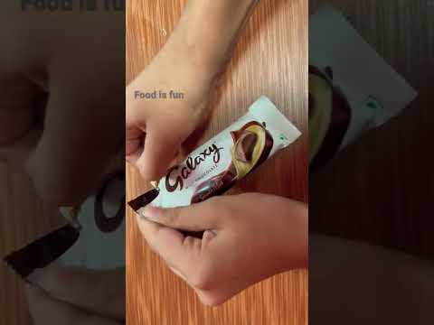 Galaxy milk chocolate #shorts